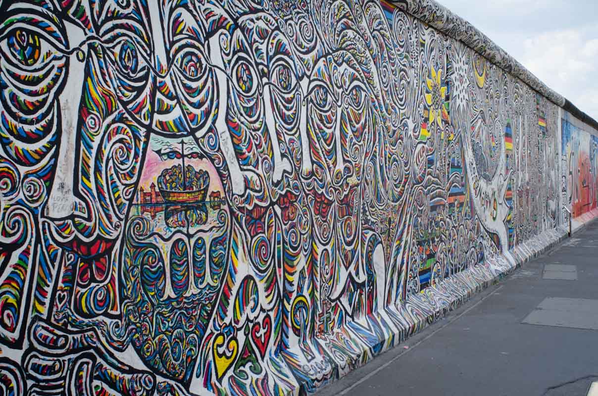 The berlin wall