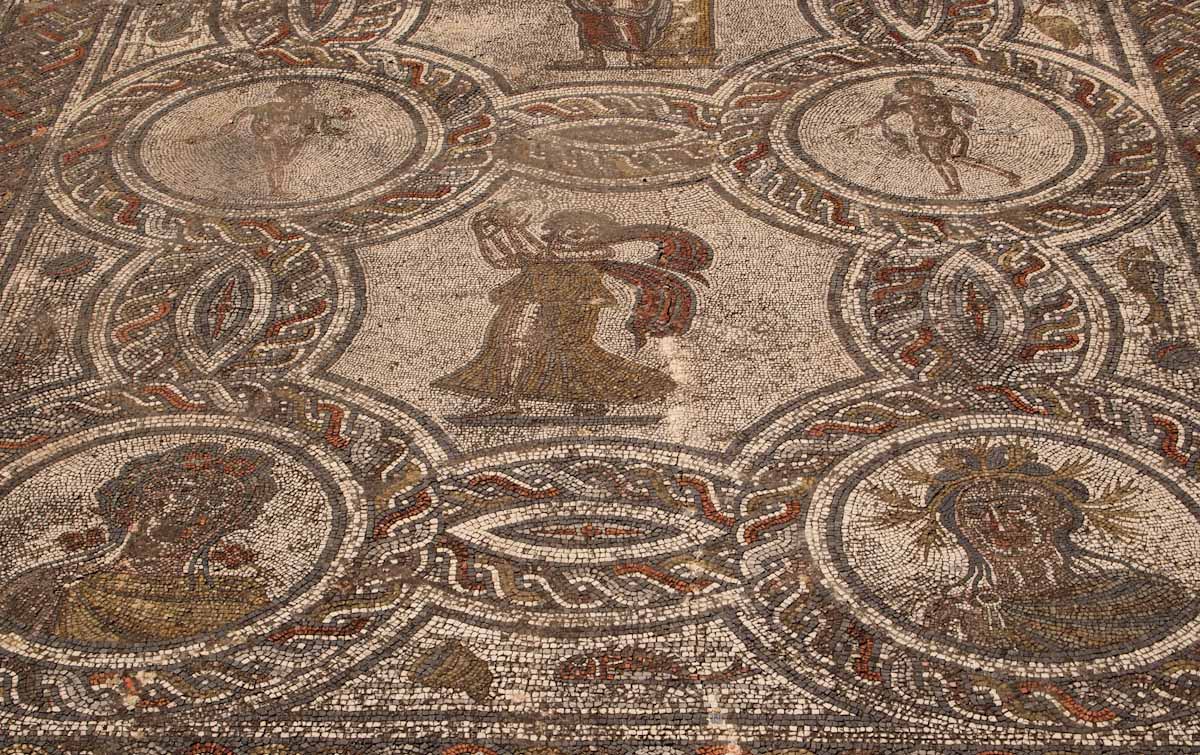 Mosaic floors