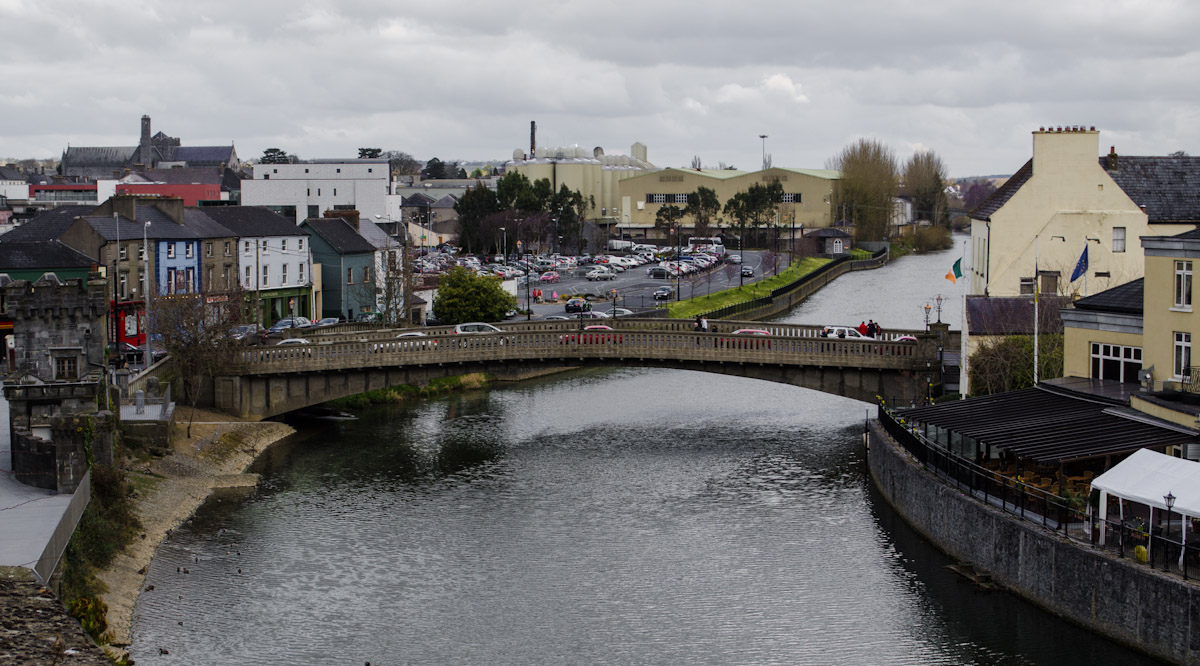 View from Kilkenny Castle