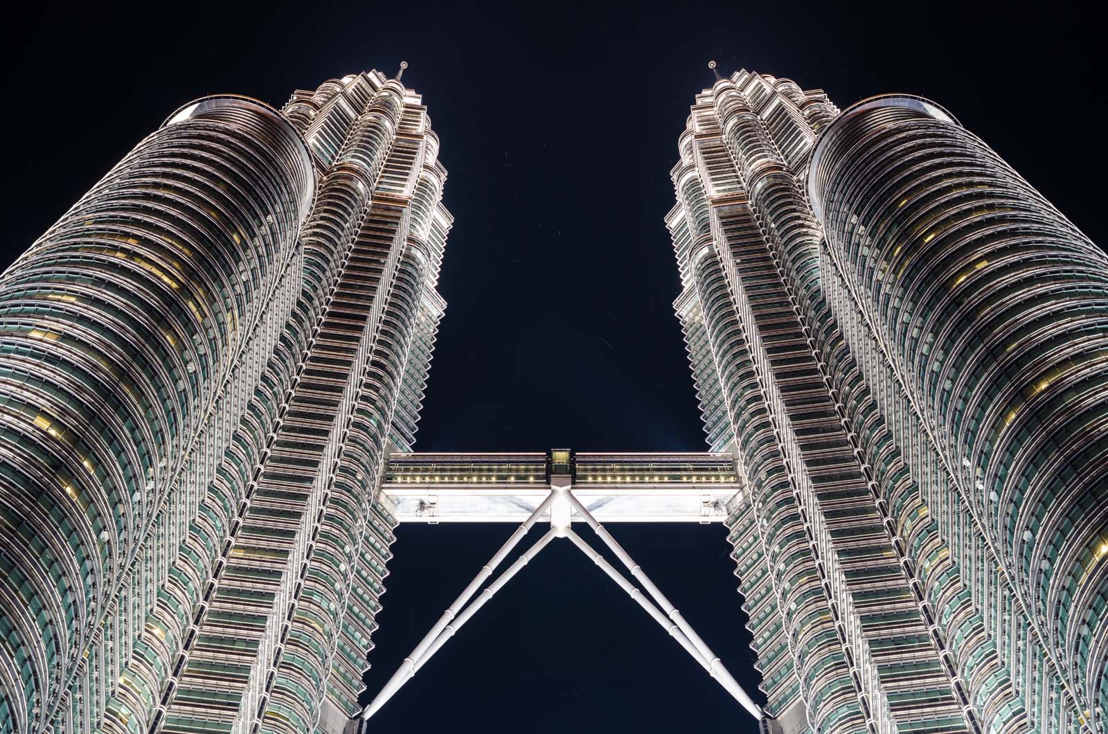 Petronas Twin Towers at Night