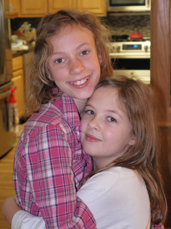Sydney and her cousin Addie